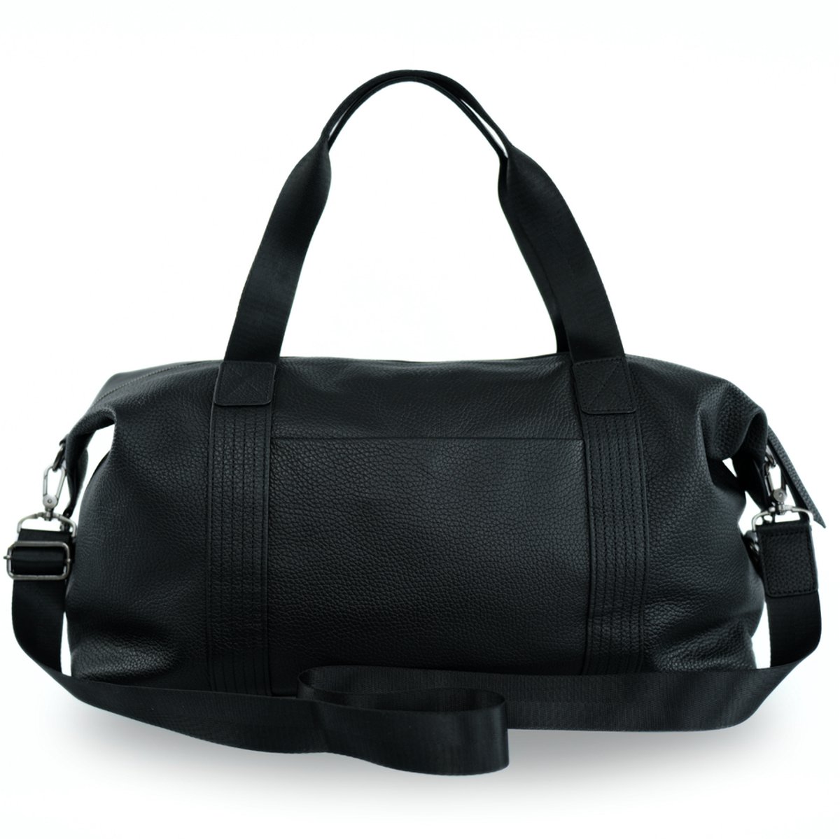 Solier SL39 Veran - Weekendtas sporttas - Handbagage geschikt - Grote capaciteit - Verstelbare en afneembare schouderriem - Zwart