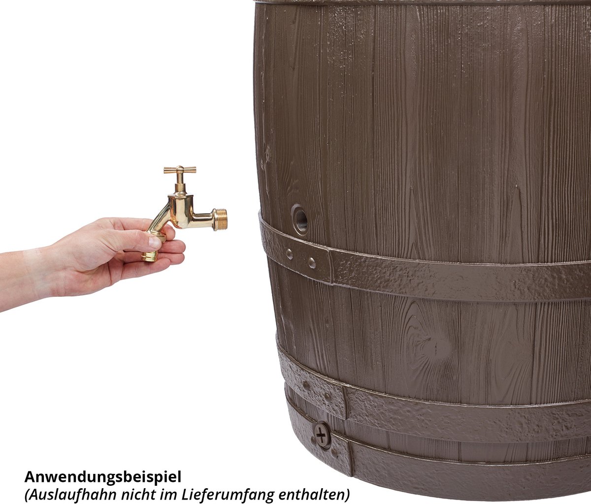 Garantia Barrica regenton 420 liter bruin