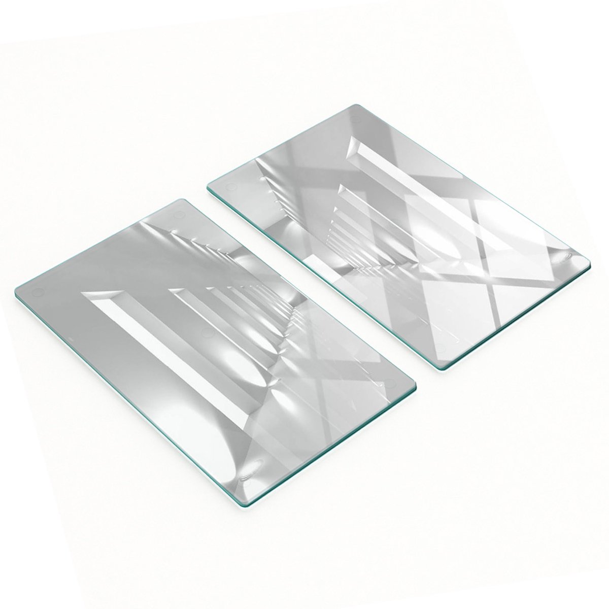 Multifunctionele decoratieve glazen panelen met print voor de hal, 2x30x52 cm