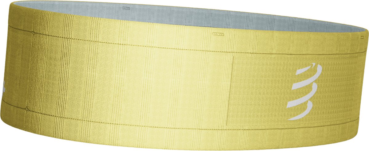Compressport | Free Belt | Running Belt | Lemon / Ether | XS/S -