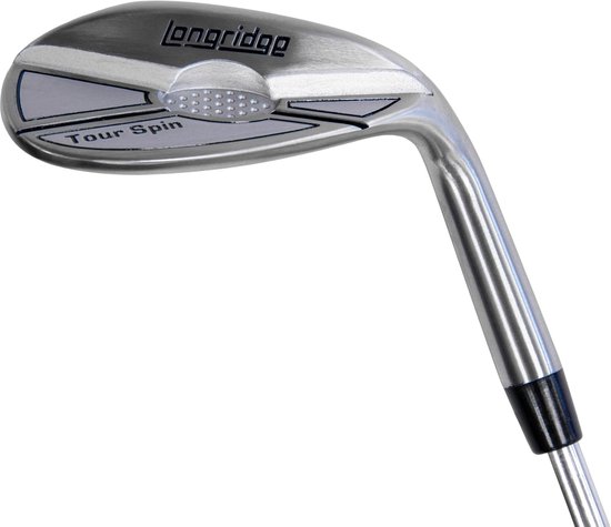 Golf Wedge - Zand Wedge - Precieze Slagen - Geborsteld Staal - 60 Graden - Zwart van GOLF — afbeelding 2