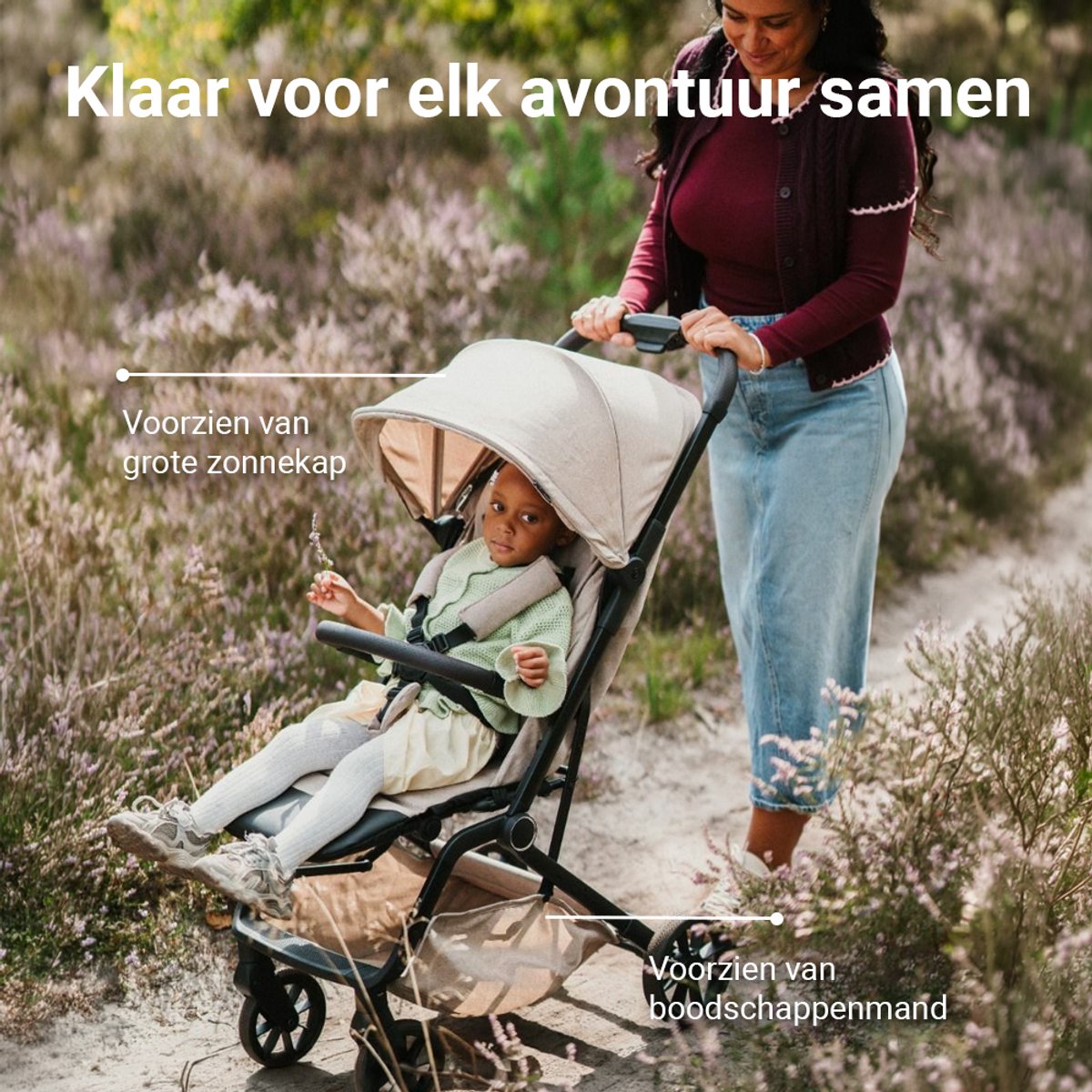 Novi Baby Cloud Go Buggy - Donker Grijs - Inclusief transporttas — cadeau in Cadeau-ideeën - foto 7