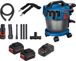 Bosch snoerloze stofzuiger GAS 18V-10 L / 2x 5,5 Ah ProCORE18V ac...