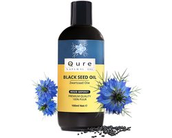 Black Seed Oil 100ml | 100% Puur & Onbewerkt | Food Grade | Zwartzaadolie | Zwarte Zaad Olie | Zwarte Komijnolie | Nigella Sativa Olie
