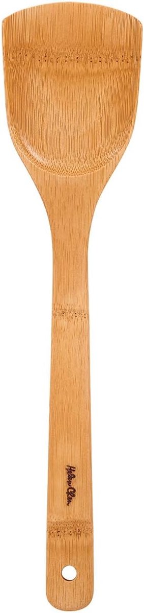 Bamboe Roerbakspatel - Wok Gereedschap - Aziatisch Koken - Natuurlijk Materiaal - 34 cm