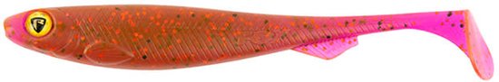 Fox Rage Ultra UV Slick Shad 9cm - Kleur : Electric Flash van Fox Rage — afbeelding 3