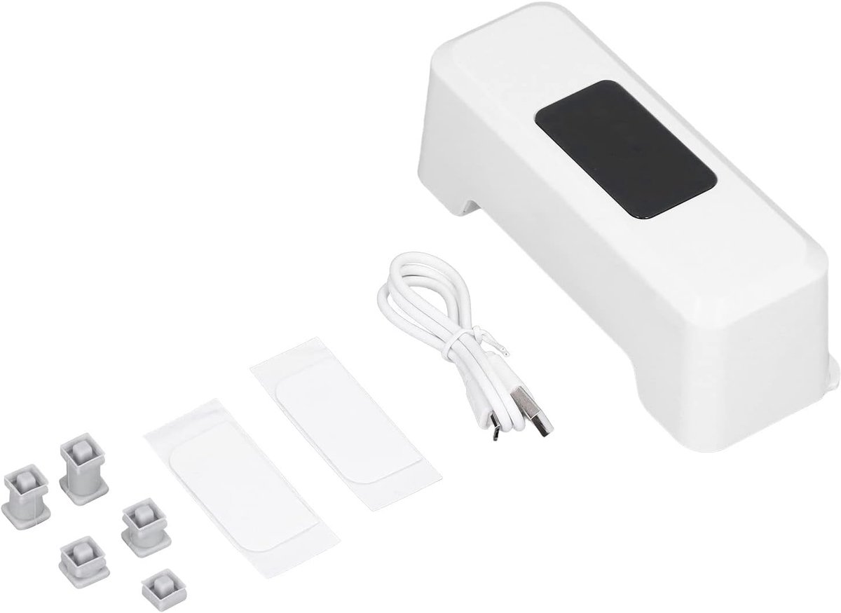 Toiletspoeler Sensor - Automatische Spoeler - Hygiënisch Toilet - Snelle Inductie 0.25S - 15cm Lang - Wit
