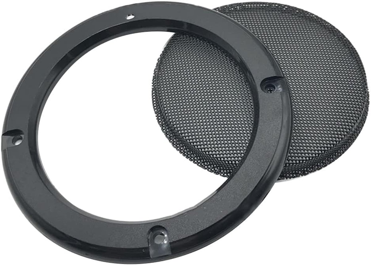 Luidspreker rooster - Subwoofer bescherming - Auto audio - Stofdichte stof - 65 inch - Zwart