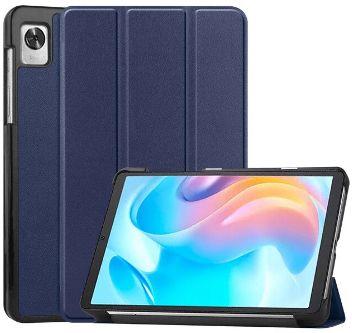 EtuiTab Realme Pad Mini Serie - Tablethoes - 8.7 inch - Eco-leder - Wake-up Functie