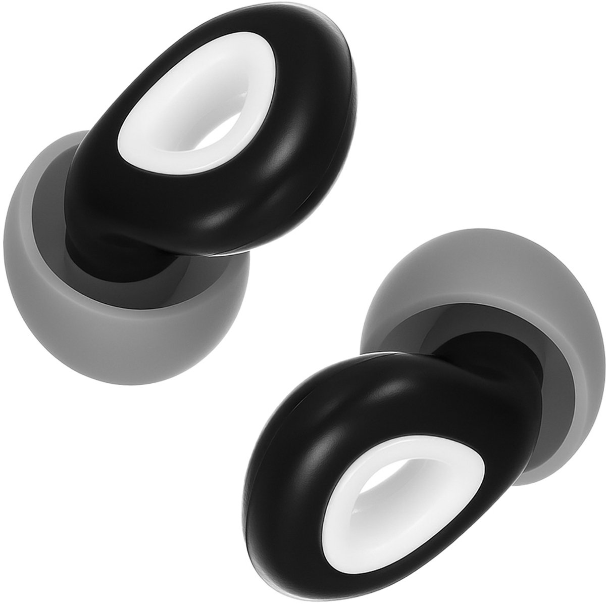 EarPlug Jajko - Zwarte Siliconen Oordopjes - 35dB Geluidsreducerend - Comfort