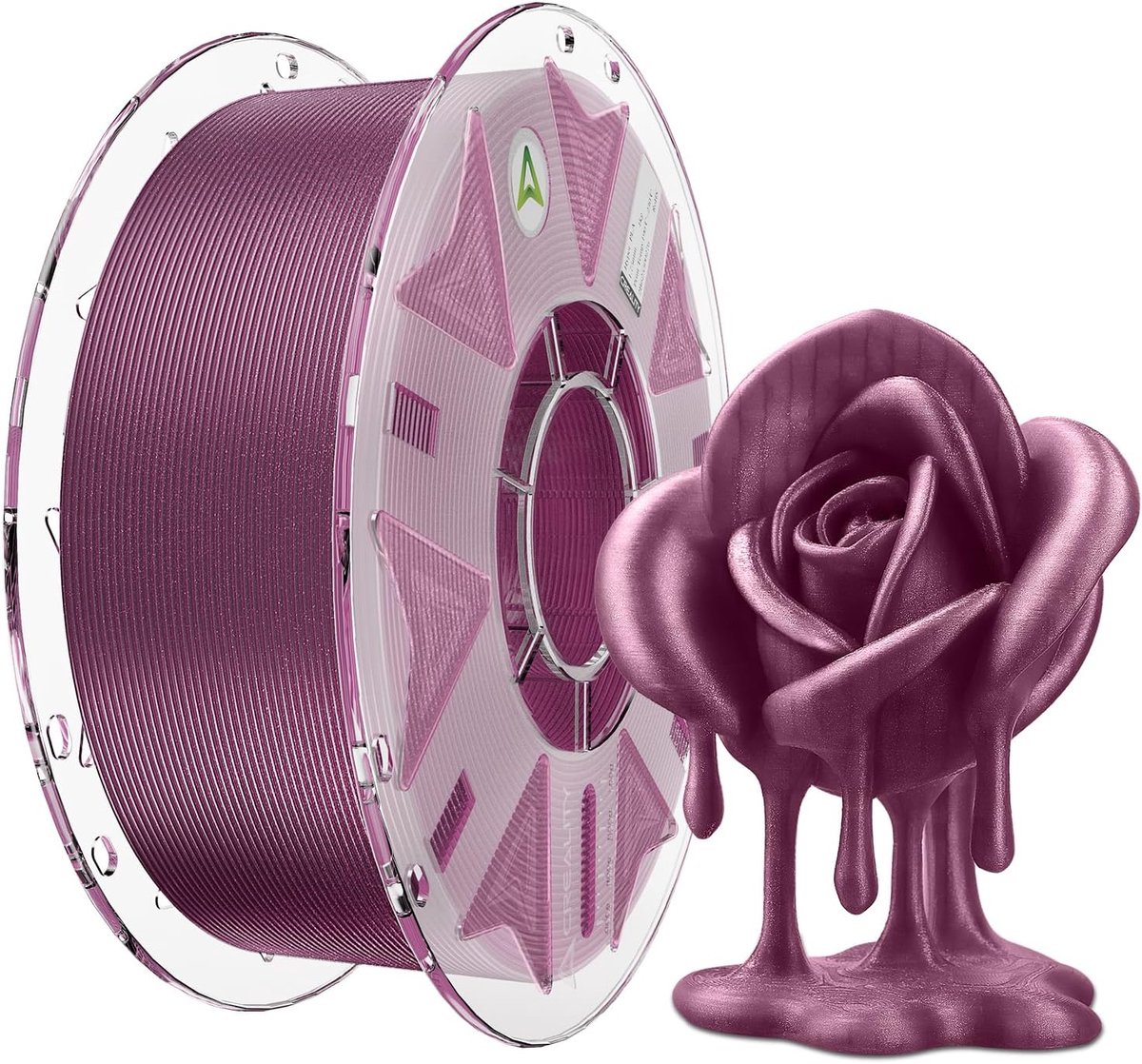 3D Printer Filament - PLA Materiaal - Snel Printen - RFID Herkenning - 1.75mm Diameter - Sterrenhemel Roze