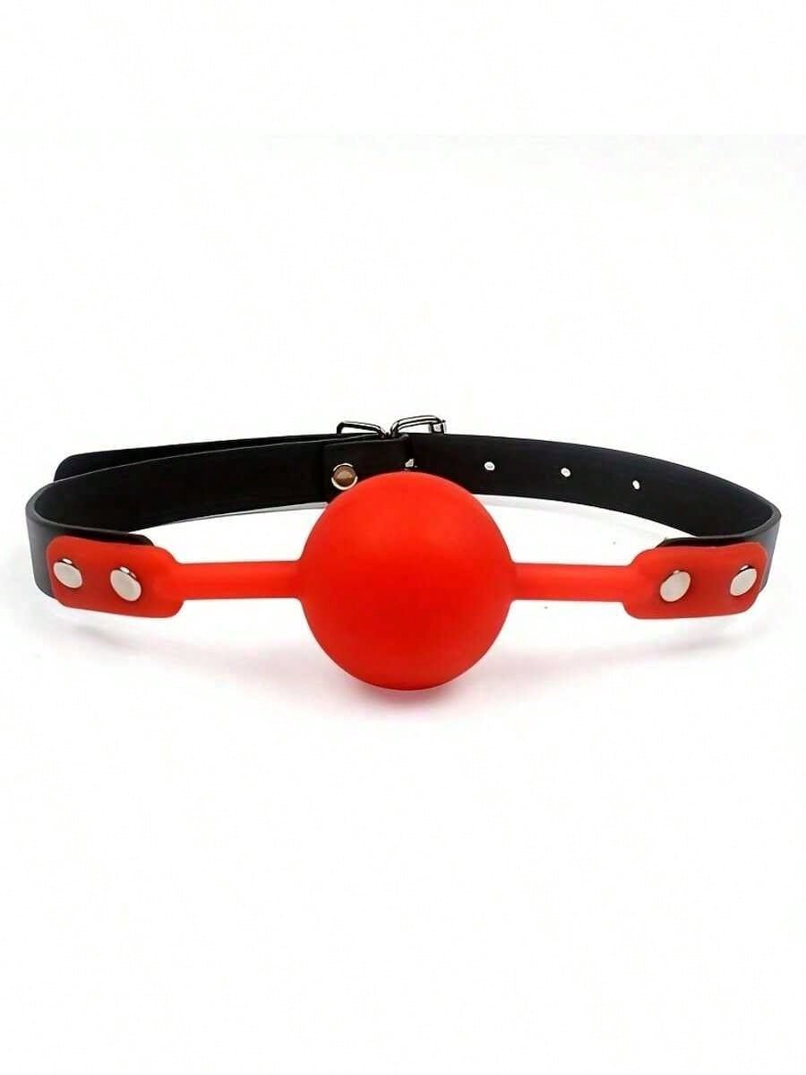Oneay Rood siliconen balgag voor bondage – SM-seksspeeltje voor volwassen rollenspel