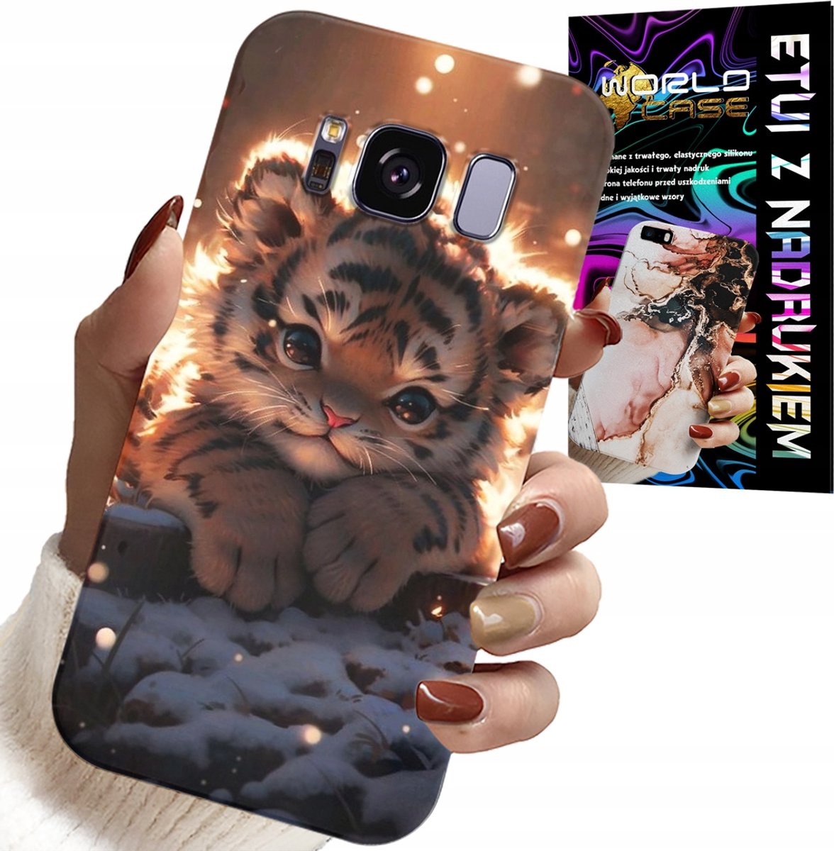 HOESJE VOOR SAMSUNG GALAXY S8 - MET EEN LEUKE TIJGERPRINT