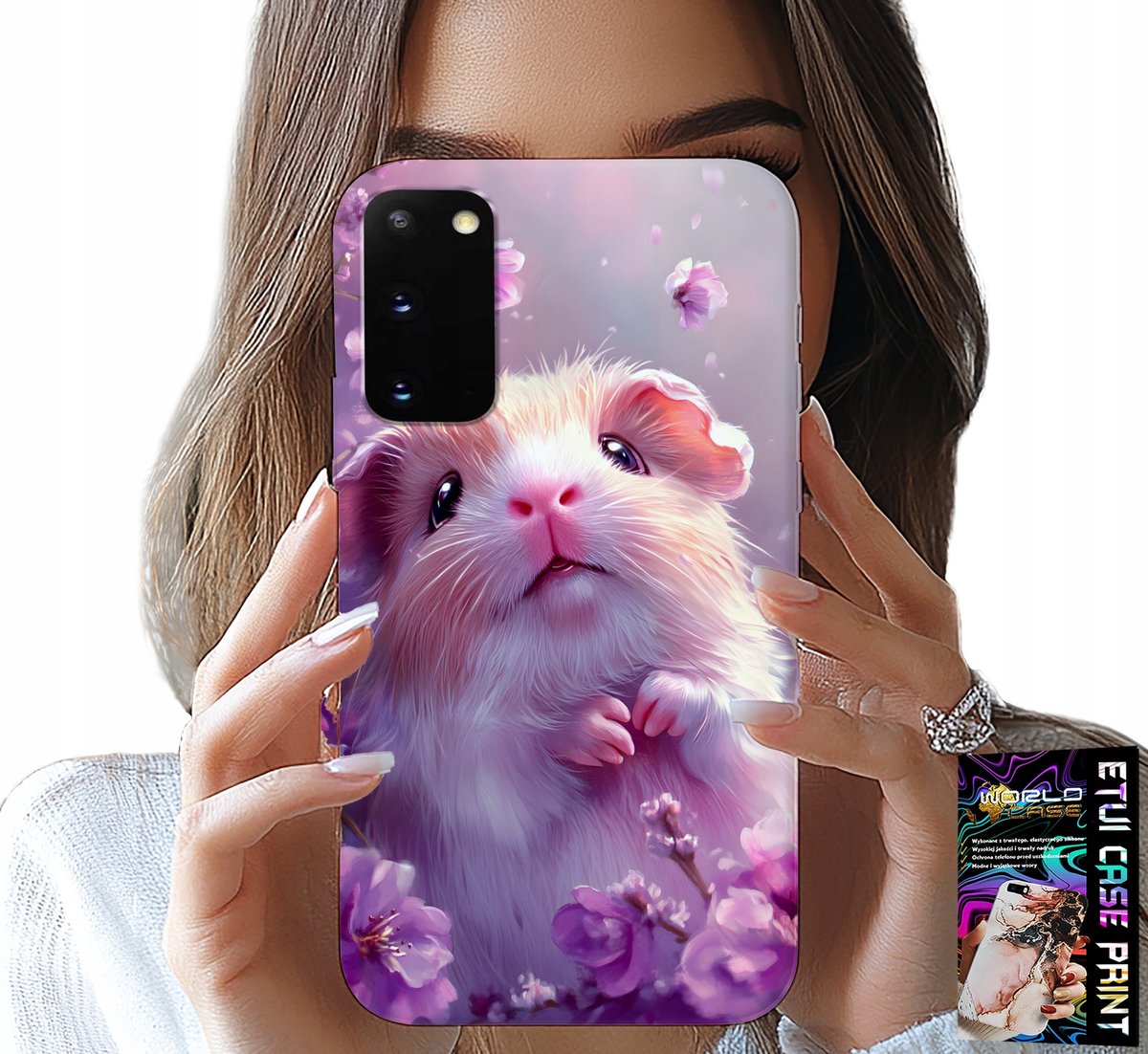 HOESJE VOOR SAMSUNG GALAXY S20 - LEUKE HAMSTER- EN KNAAGDIERPATROON VOOR KINDEREN