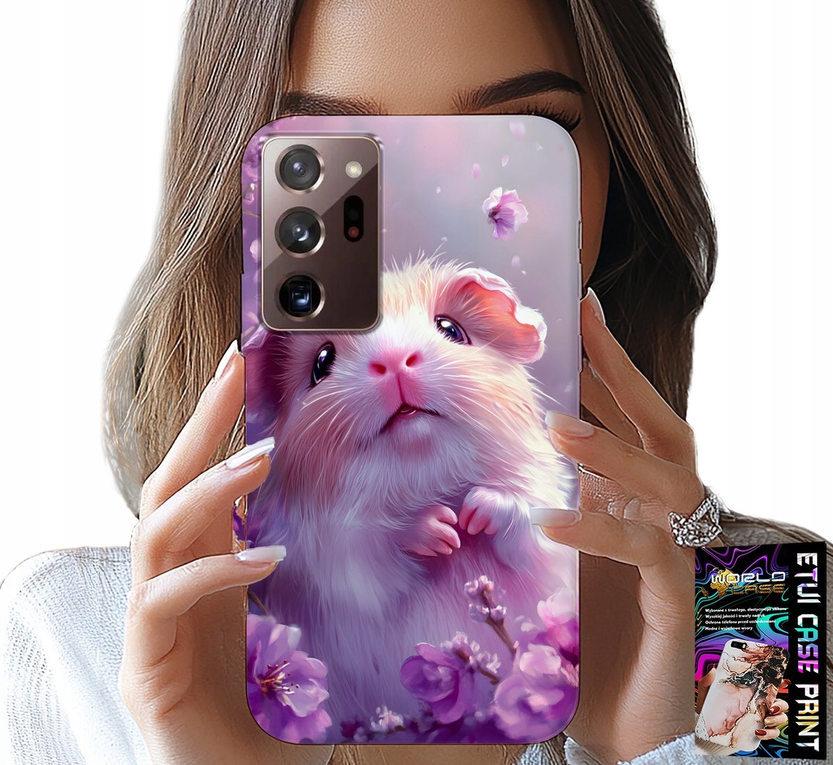 HOESJE VOOR SAMSUNG NOTE 20 ULTRA - LEUKE HAMSTER- EN KNAAGDIERPATRONEN VOOR KINDEREN