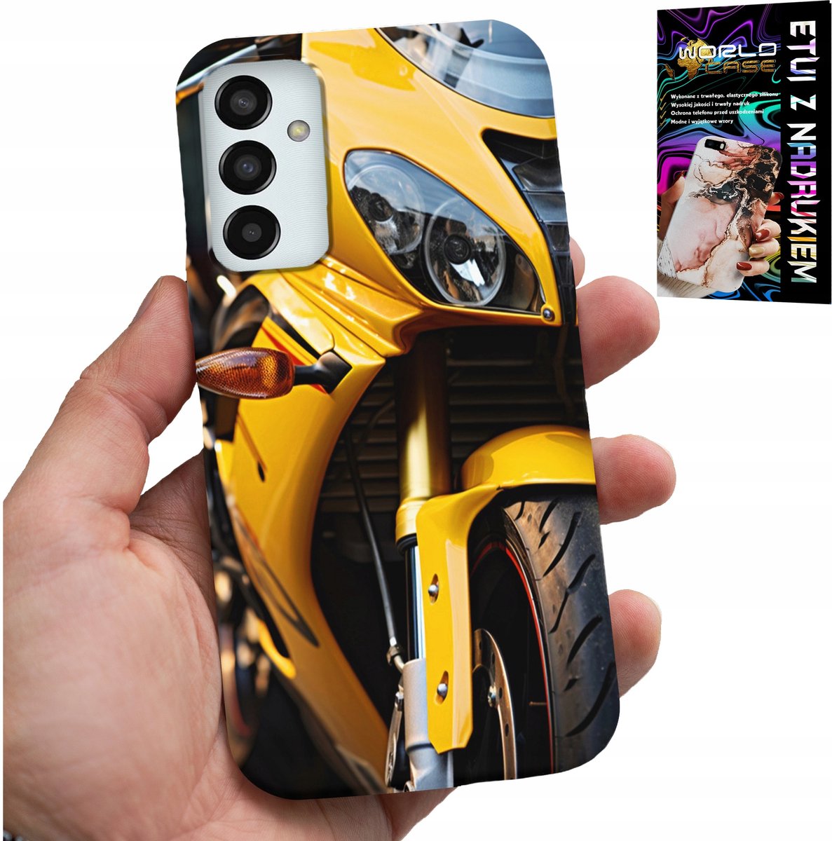 BEHUIZING VOOR SAMSUNG GALAXY M13 4G - MOTORFIETS VENTILATOR ACHTERKANT BEHUIZING