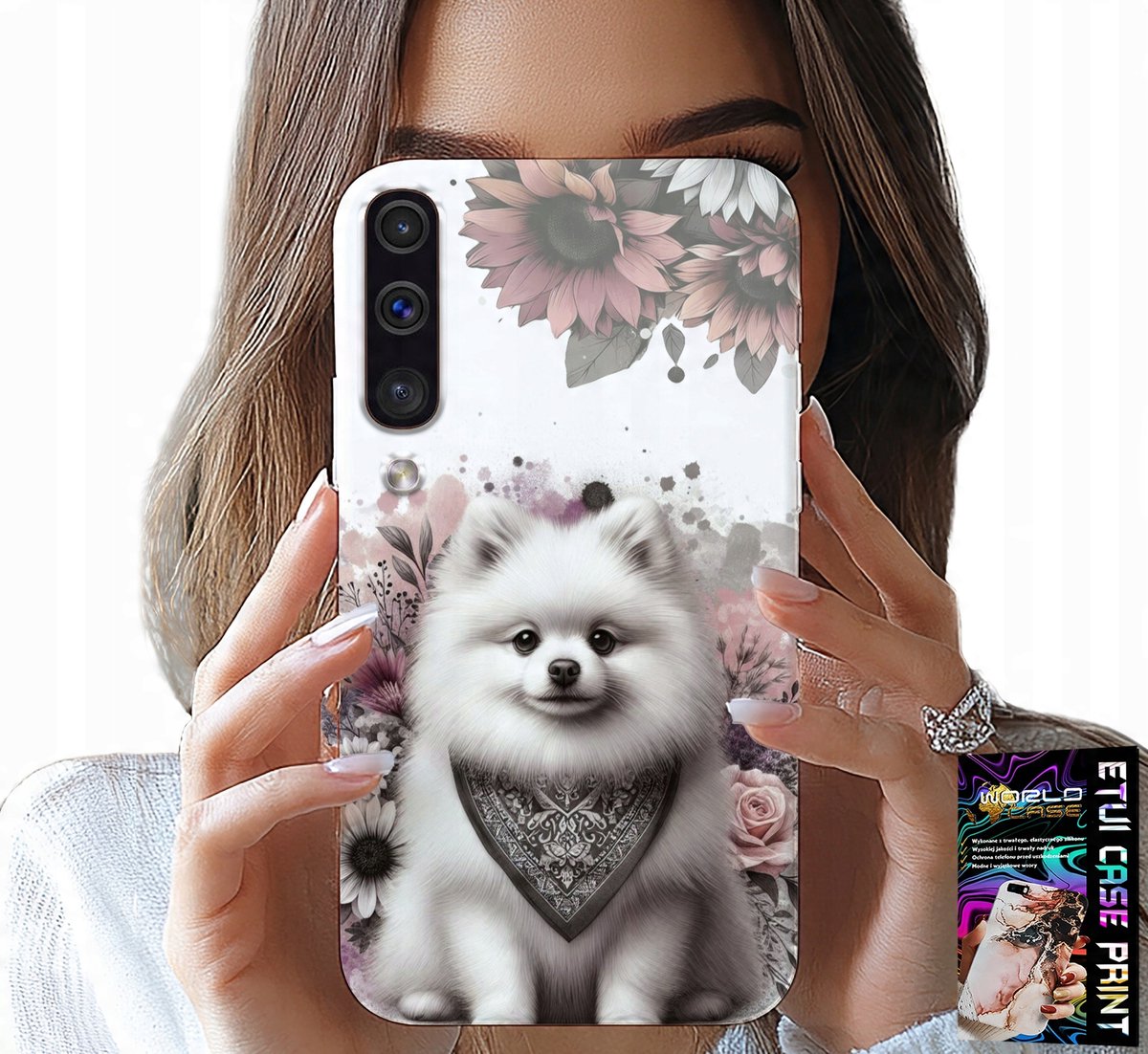 HOESJE VOOR SAMSUNG A50 / A30S - POMERANIAN, MINIATURE SPIZZA, HONDENRASSEN