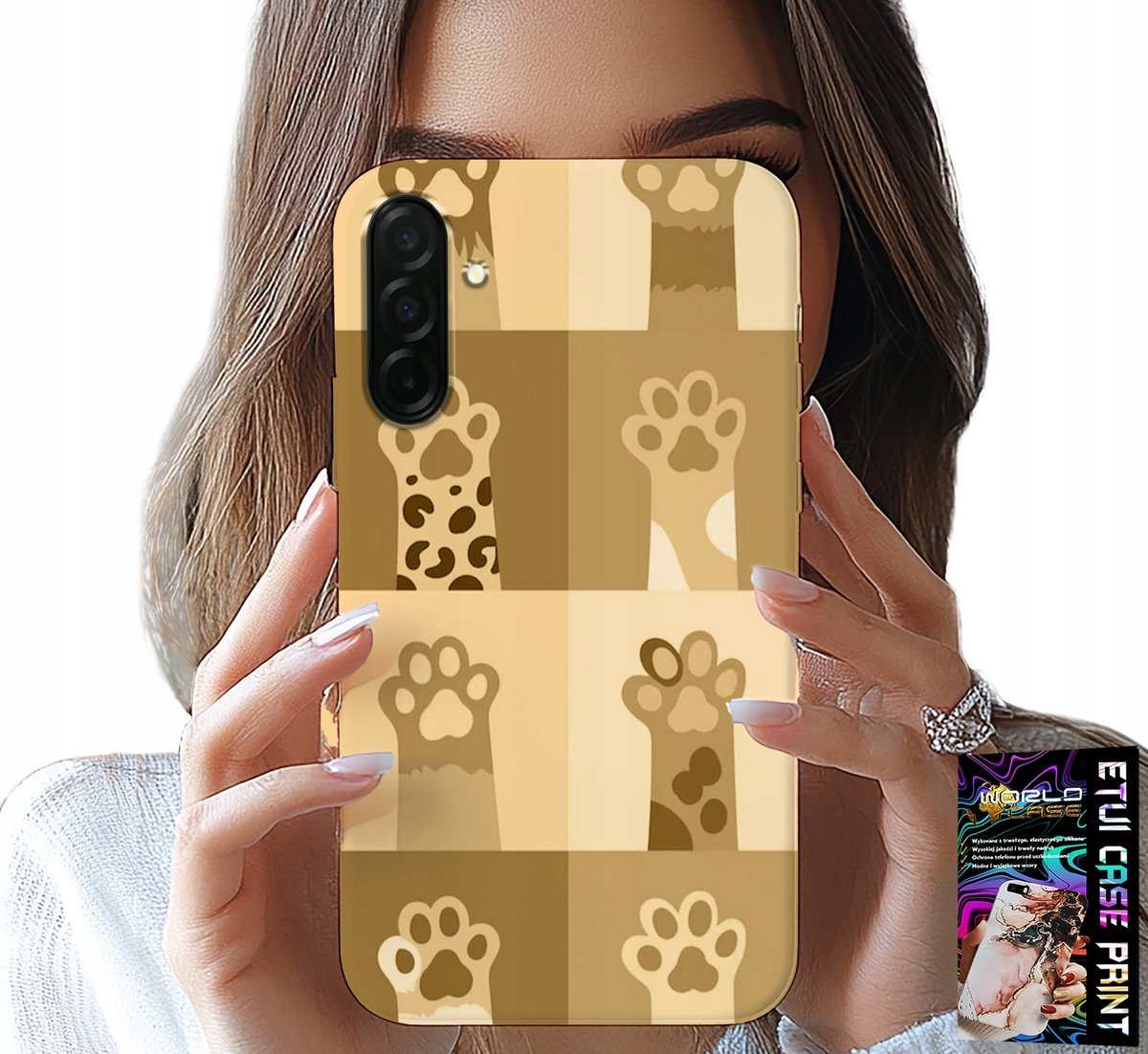 HOESJE VOOR SAMSUNG GALAXY A56 5G - HOU VAN KATTEN, KATTENPATRONEN, KATTENPOTEN