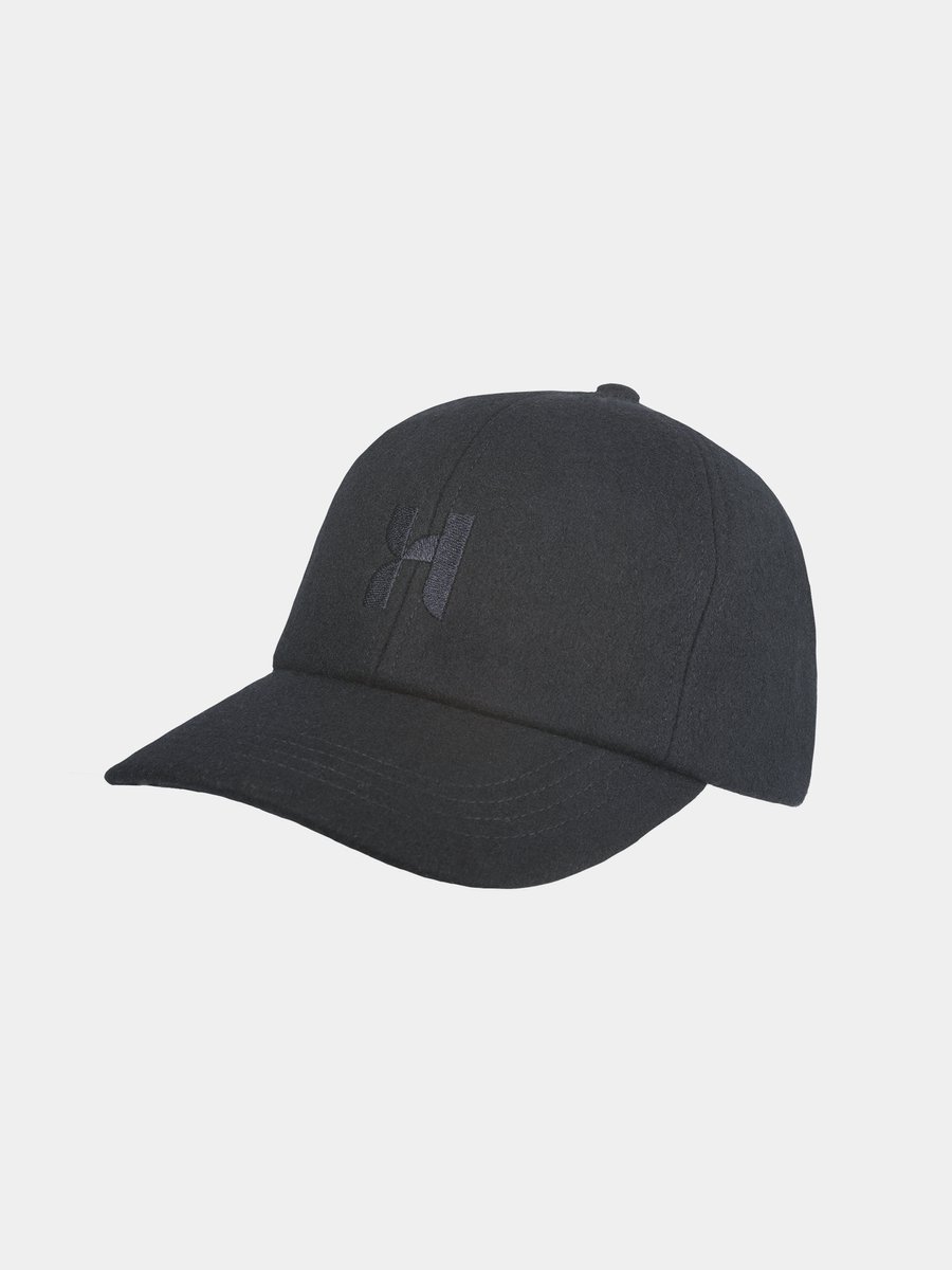 Eise - Wollen baseball cap - Marine blauw