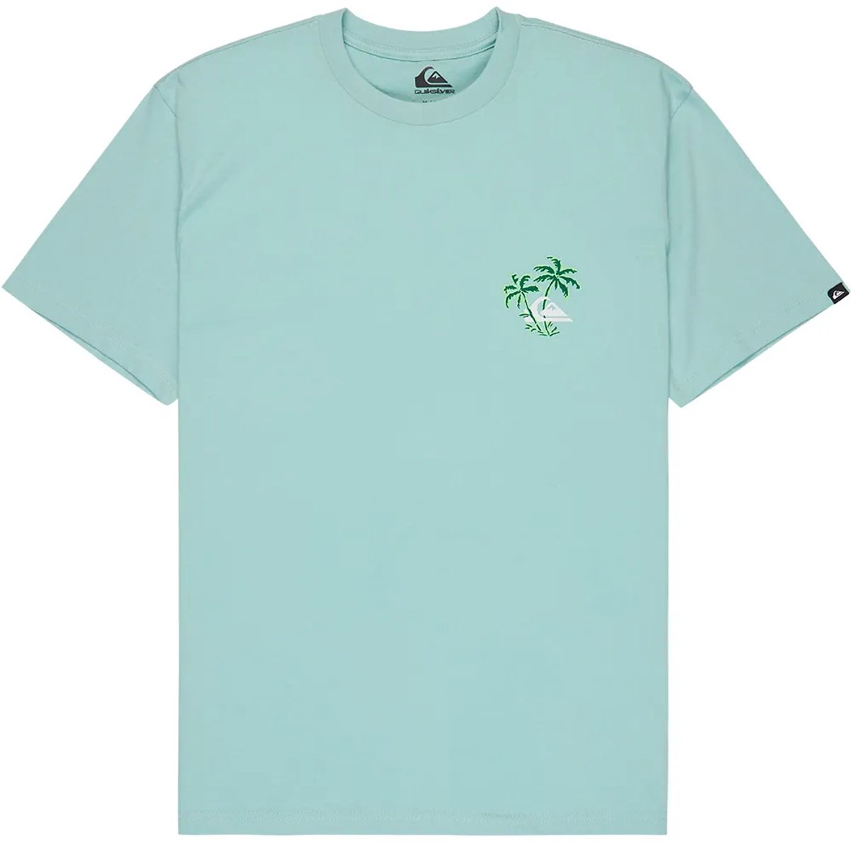 Quiksilver Evo Learning From Nature T-shirt Met Korte Mouwen S Man Blauw