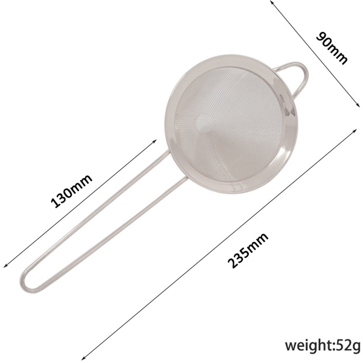 Cuhostki 1 Stuk - Theefilter - 304 Roestvrijstaal 4.5cm Theebal - Losse Thee Infuser
