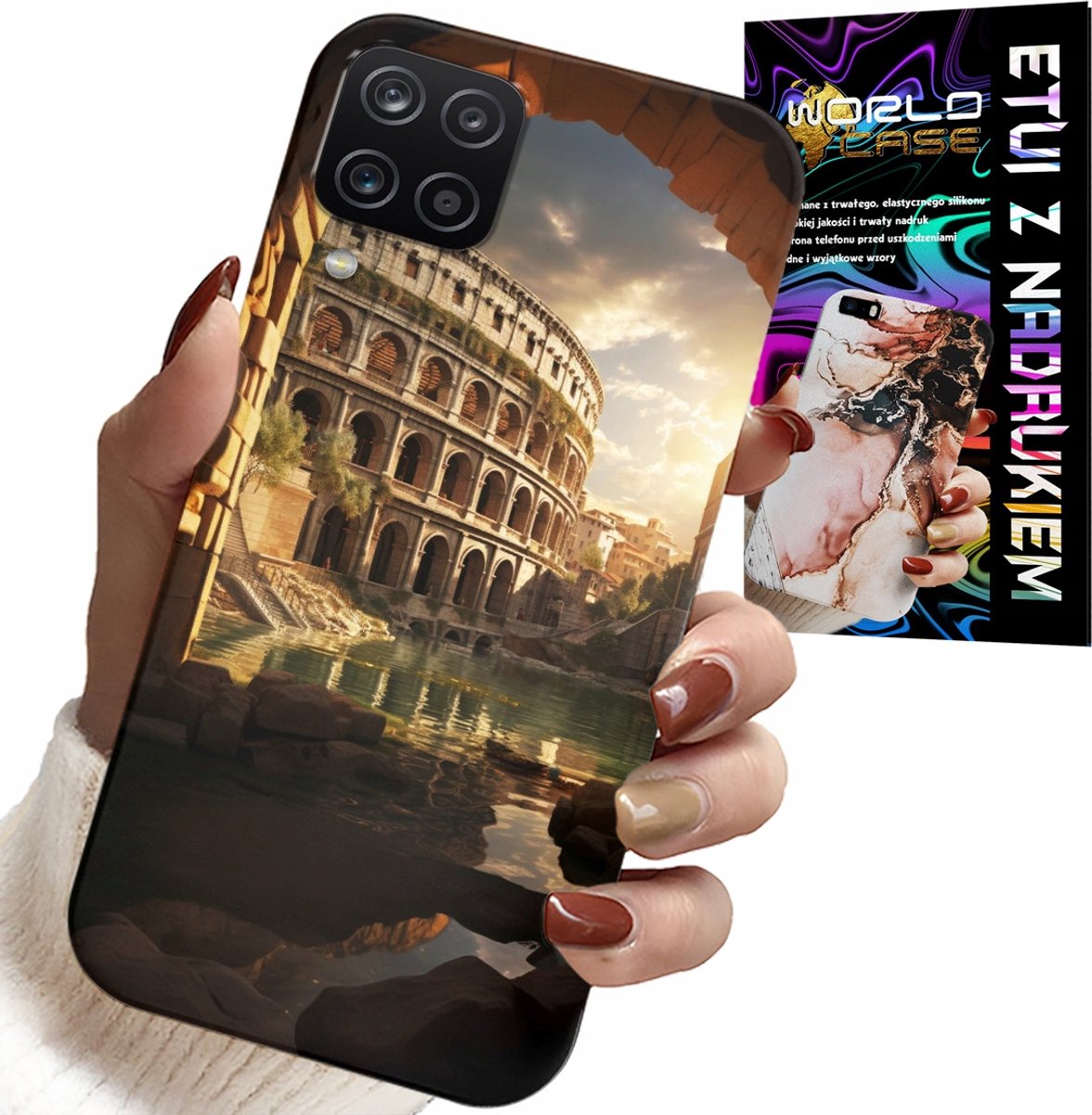 HOESJE VOOR SAMSUNG GALAXY A22 5G - ROME COLOSSEUM ROMEINEN OUDHEID