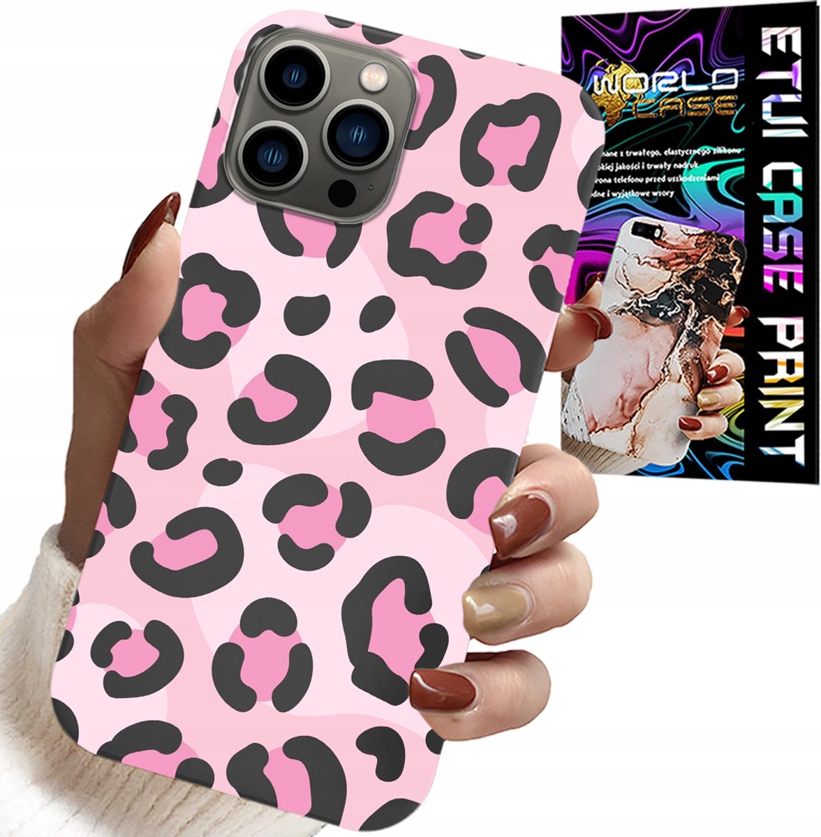 iPhone 11 Pro hoesje - Roze luipaard/panter, vrouwelijk patroon