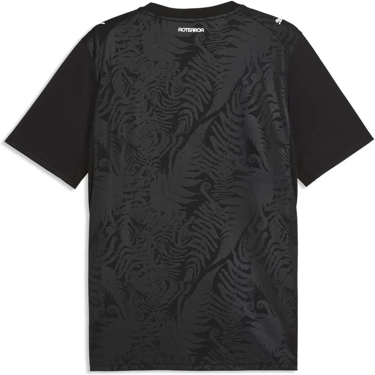 Puma New Zeland 25/26 Replica Thuis T-shirt Met Korte Mouwen S Man Zilver