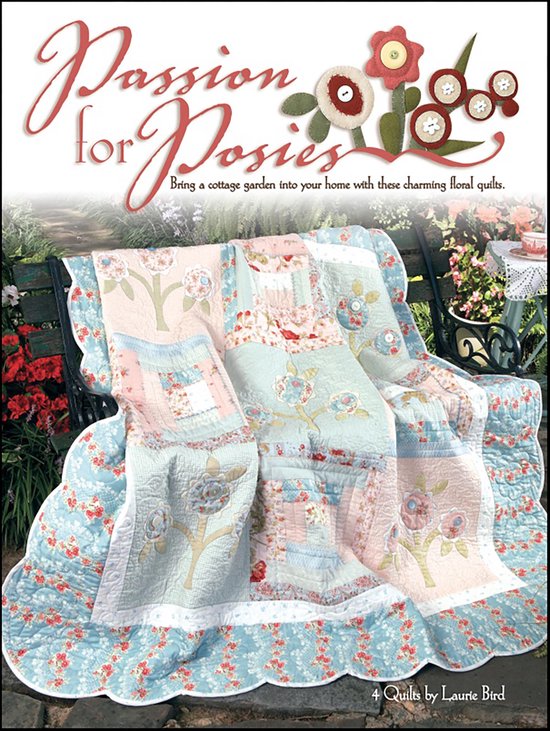 Passion For Posies Quilt - cover