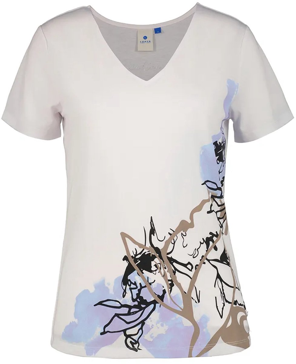 Luhta Ellis T-shirt Met Korte Mouwen Vrouw Wit