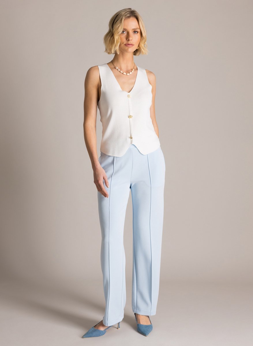 YEST Oirla Essential Bottoms - Pale Blue - maat 34
