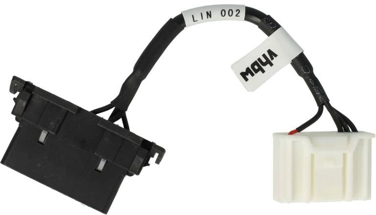 OBD2 Adapterkabel voor Tesla - 20 naar 16-pins OBD2 - 0,15 meter - Zwart