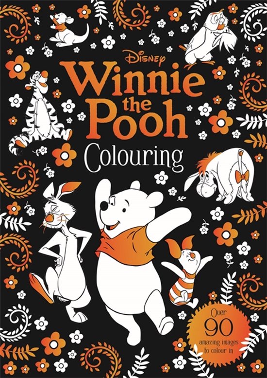 Young Adult Colouring- Disney: Winnie The Pooh Colouring - cover