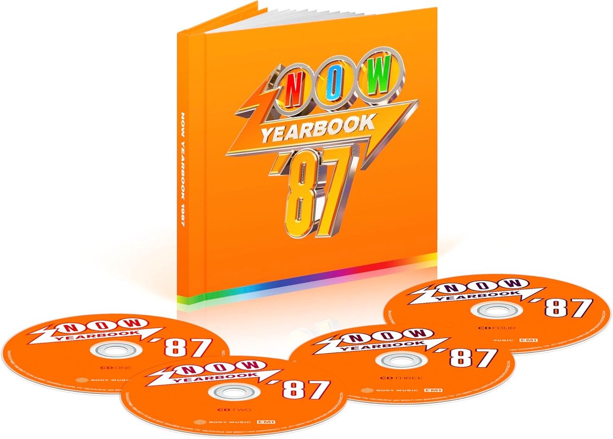 Muziek Jaarboek - Pop Hits - Muziek Luisteren - 4 CD Set - 14.5 x 13.3 cm