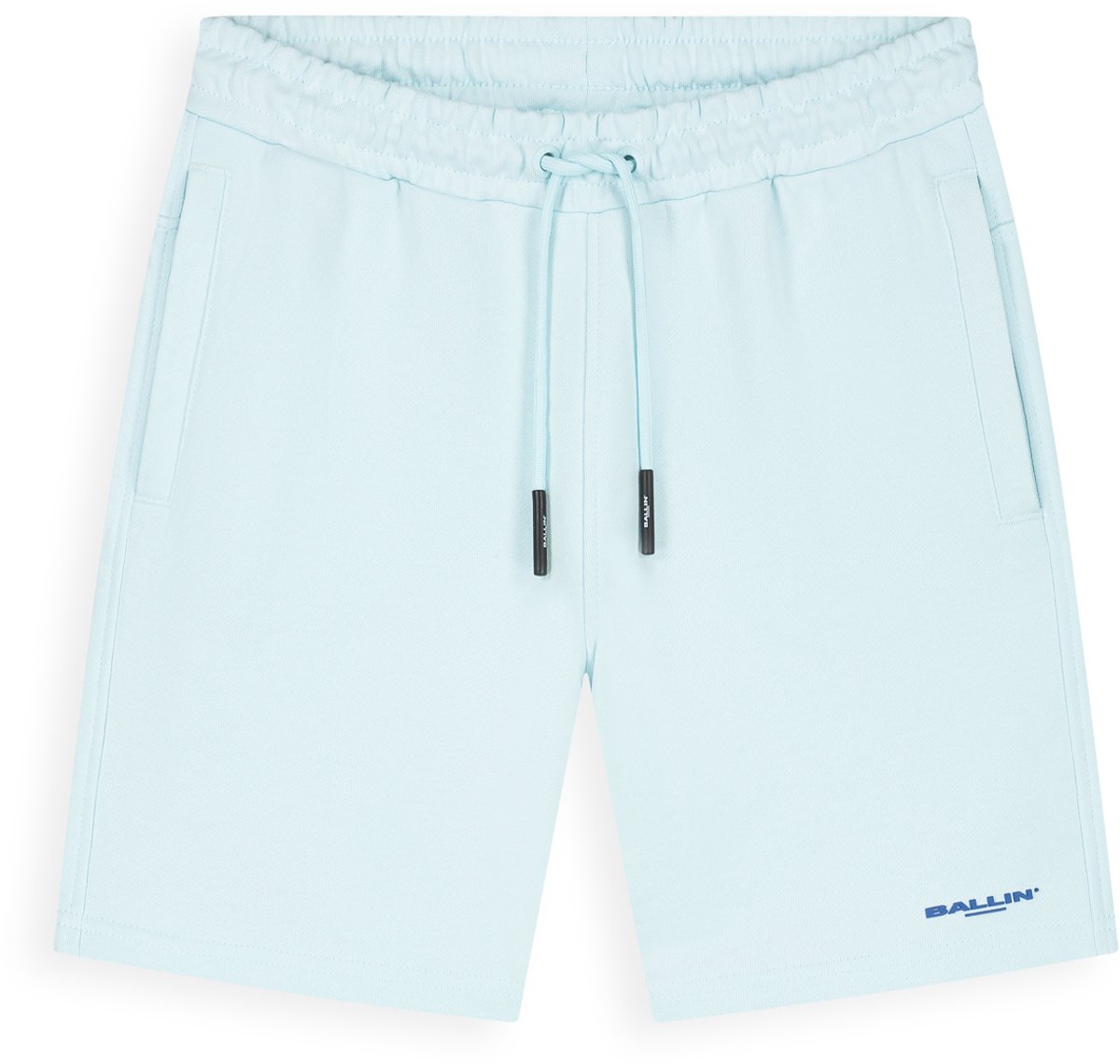 Ballin Amsterdam - Jongens Regular fit Shorts Sweat - Light Blue - Maat 10