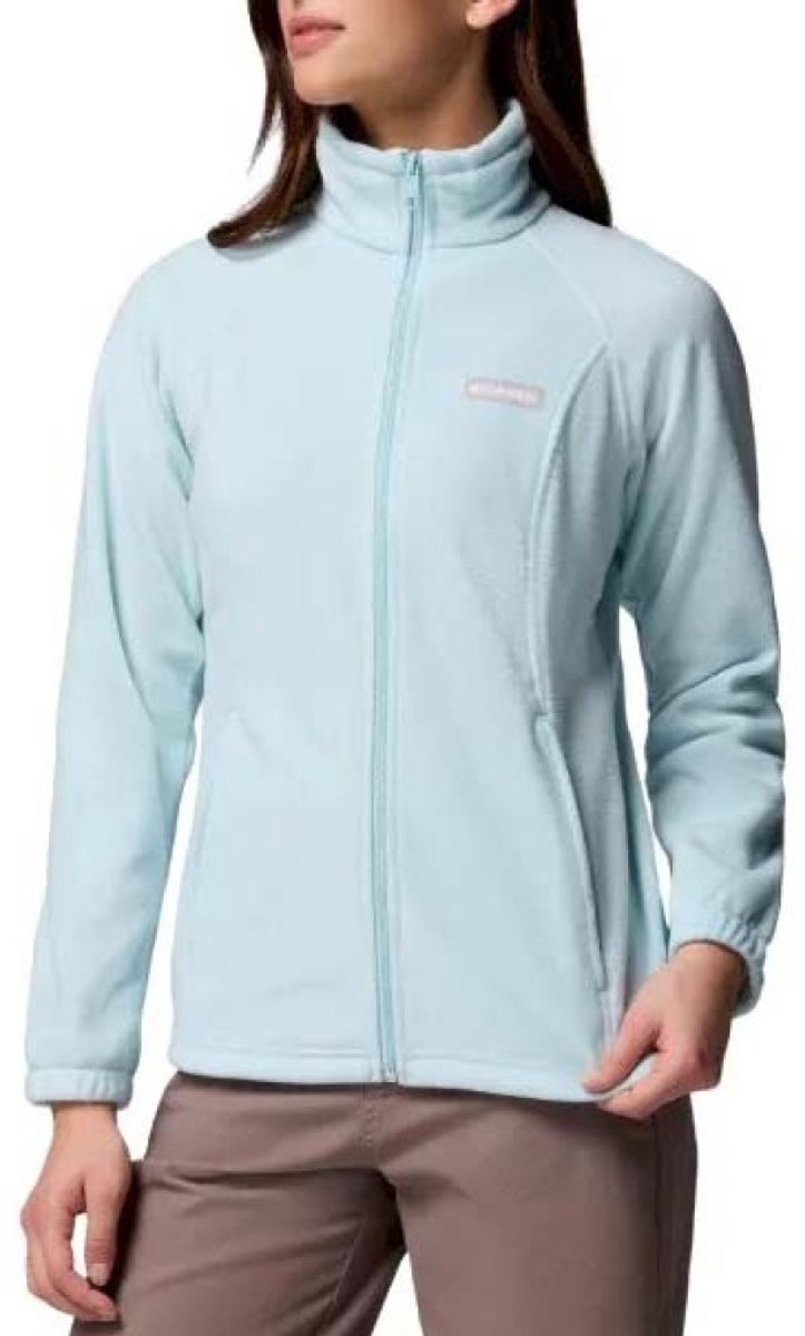 Columbia Benton Springs™ Fleece Met Volledige Rits Blauw M Vrouw