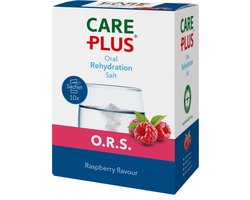 Care Plus O.R.S. - Oral Rehydration Salt - Framboos - 10 stuks