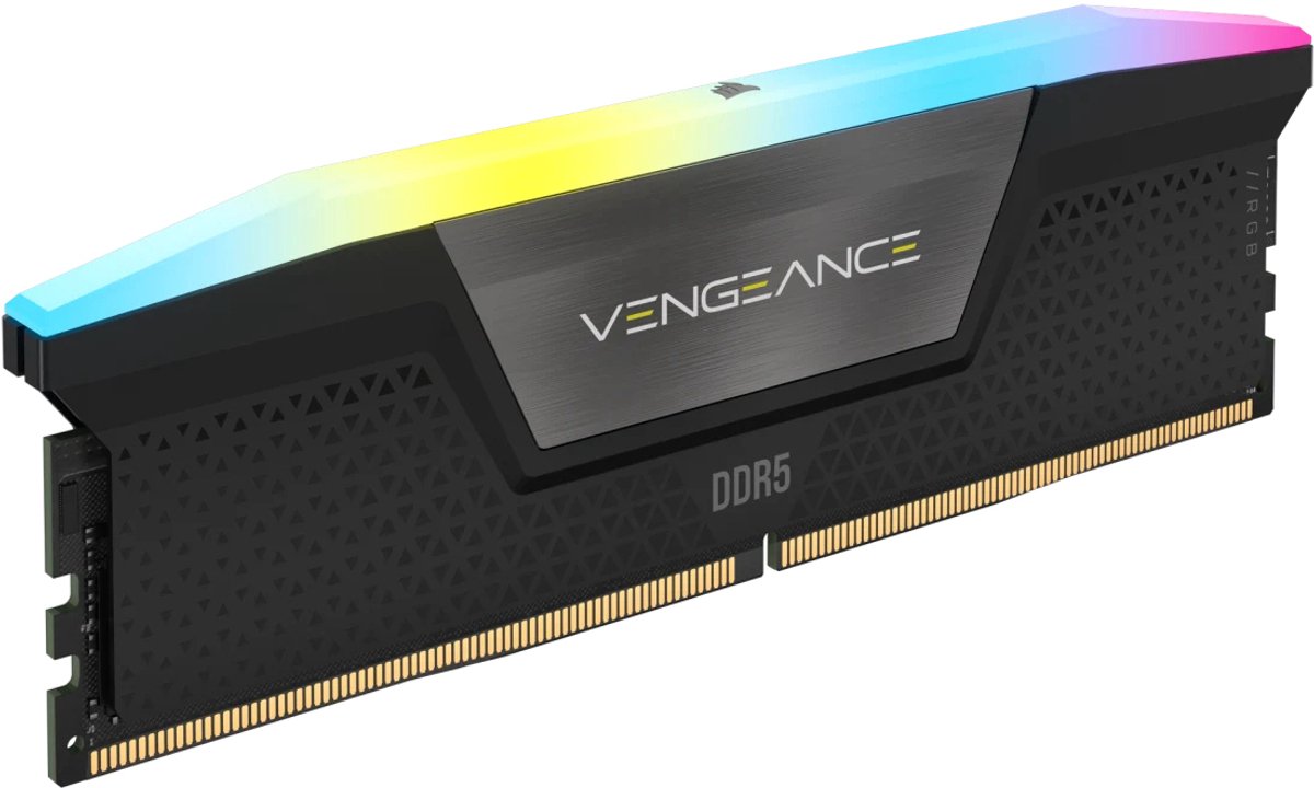 Corsair Vengeance - RAM-geheugen - 8GB - 1 x 8 GB - DDR5 - 5200 CL40 - 1,25v - RGB