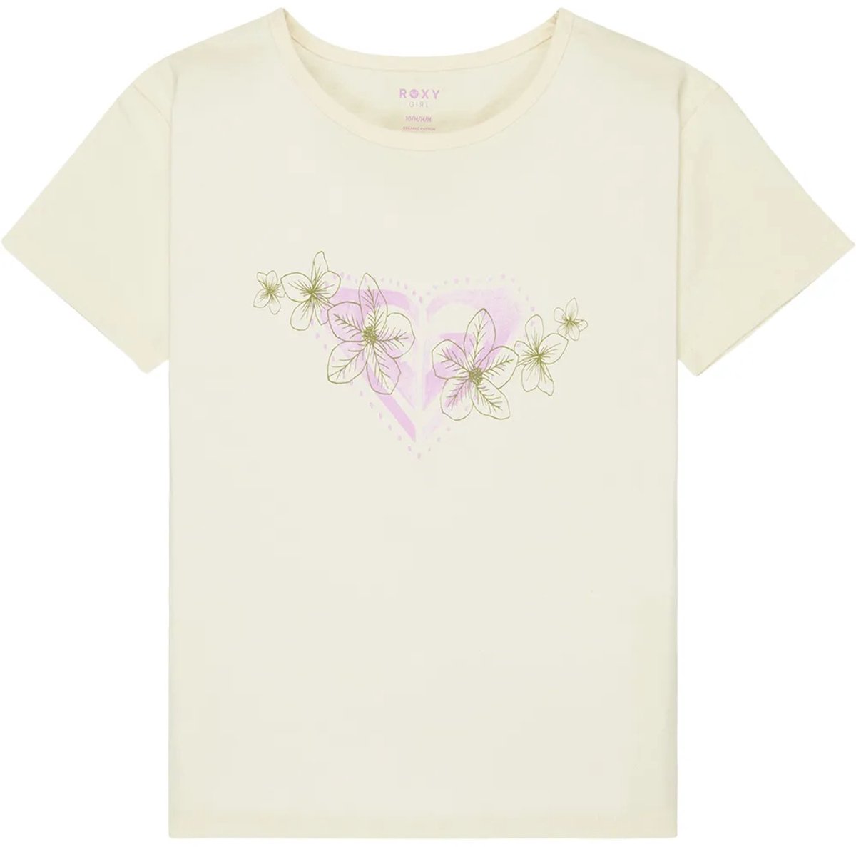Roxy Lilyregular Night T-shirt Met Korte Mouwen 12 Years Meisje Coconut Milk