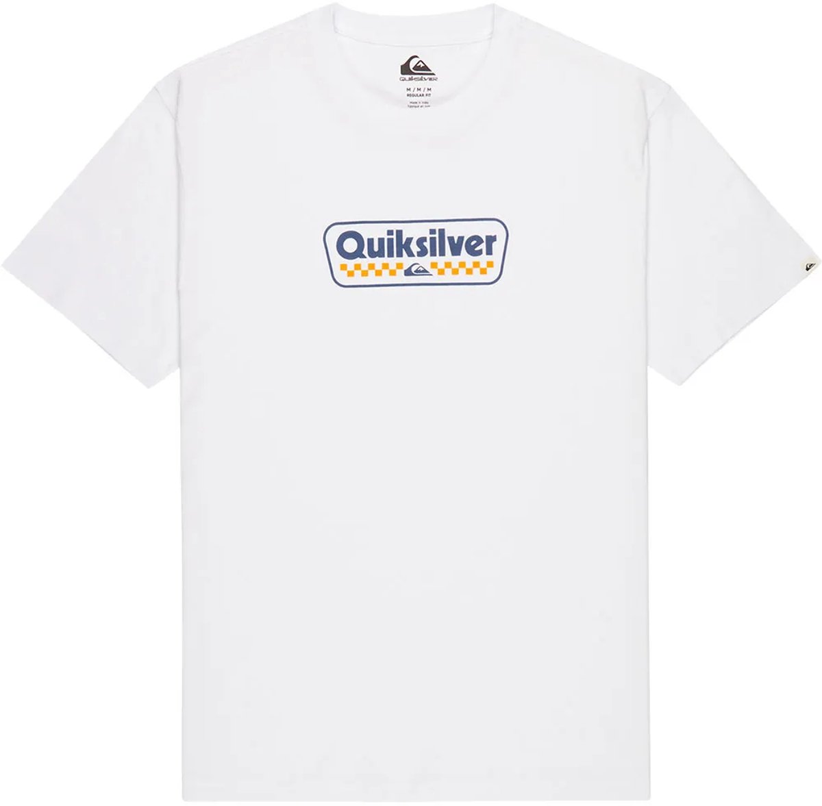 Quiksilver Ev Starting Grid T-shirt Met Korte Mouwen S Man Wit
