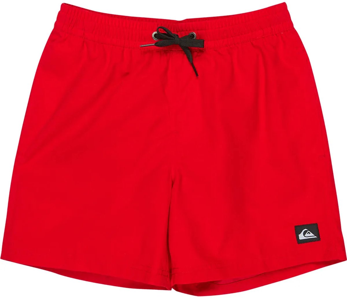 Quiksilver Everyday Volley 14´´ Zwembroek Rood 10 Years Jongen