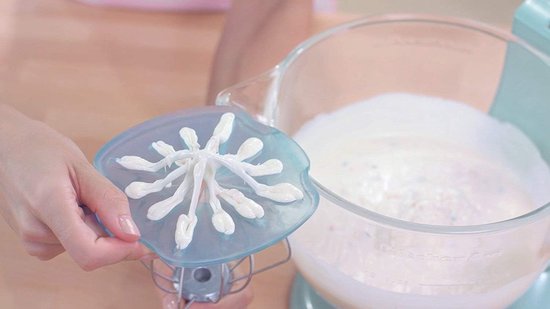 Mixer Accessoire - Keuken Mixer Hulp - Bakken Zonder Knoei - Spatel Functie - Klassiek Blauw van Merkloos — afbeelding 5