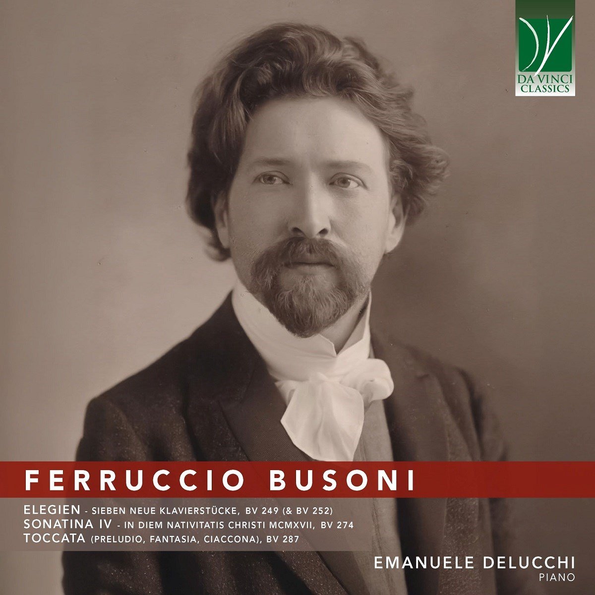 Emanuele Delucchi - Busoni: Elegien, Sonatina IV, Toccata (CD)