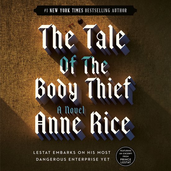 The Tale of the Body Thief - cover