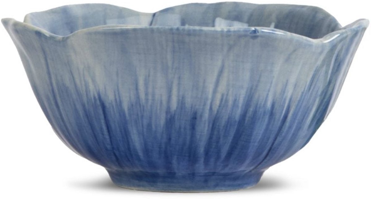 Byon Poppy schaal blauw