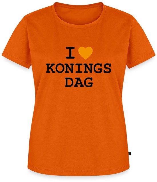 Ik Hou Van Koningsdag Premium T Shirt Dames