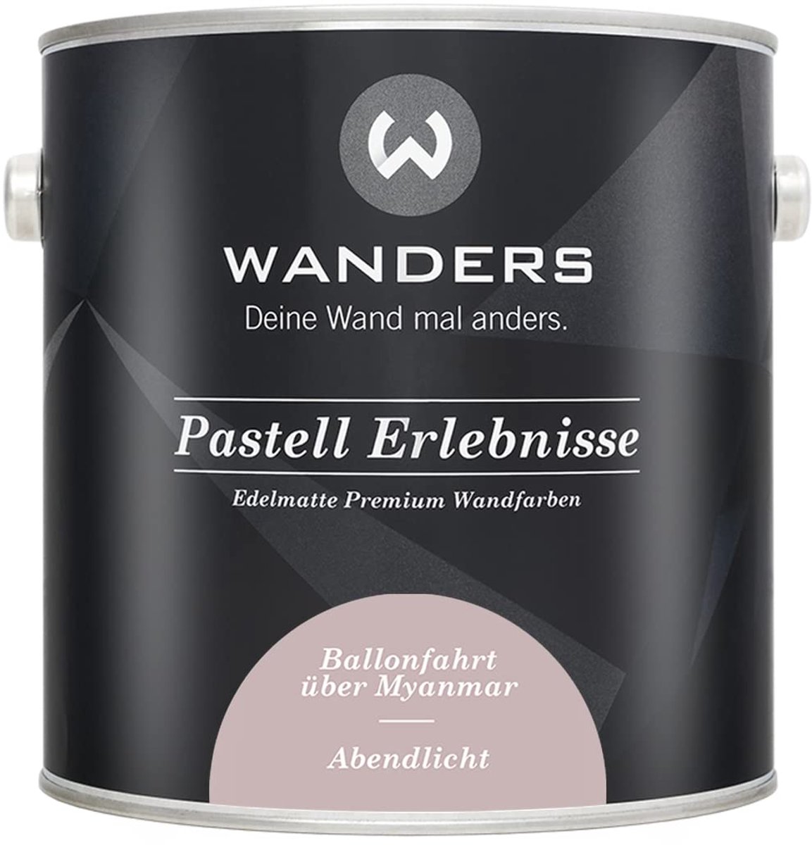 Wanders Muurverf - Edelmatte Krijtverf voor Hout en Meubels - Lichtroze Avondlicht - 2,5L