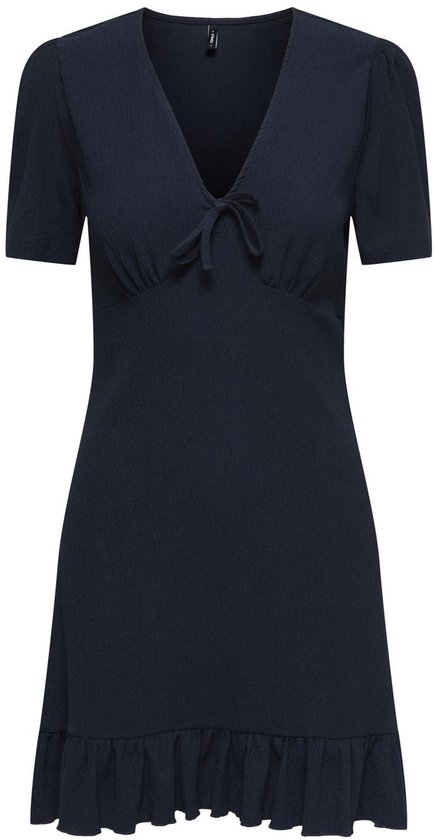 ONLY - ONLMOLLY S/S V-NECK DRESS JRS NOOS Dames Jurk