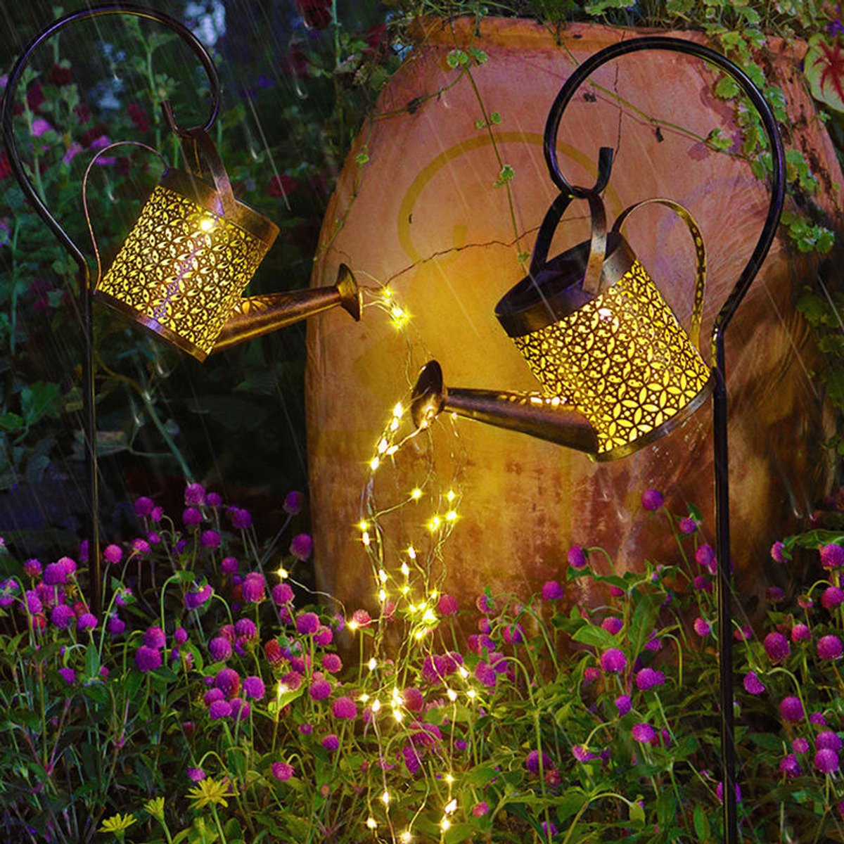 PolkaHome Solar Tuinlamp - Waterdichte LED Verlichting op Zonne-energie
