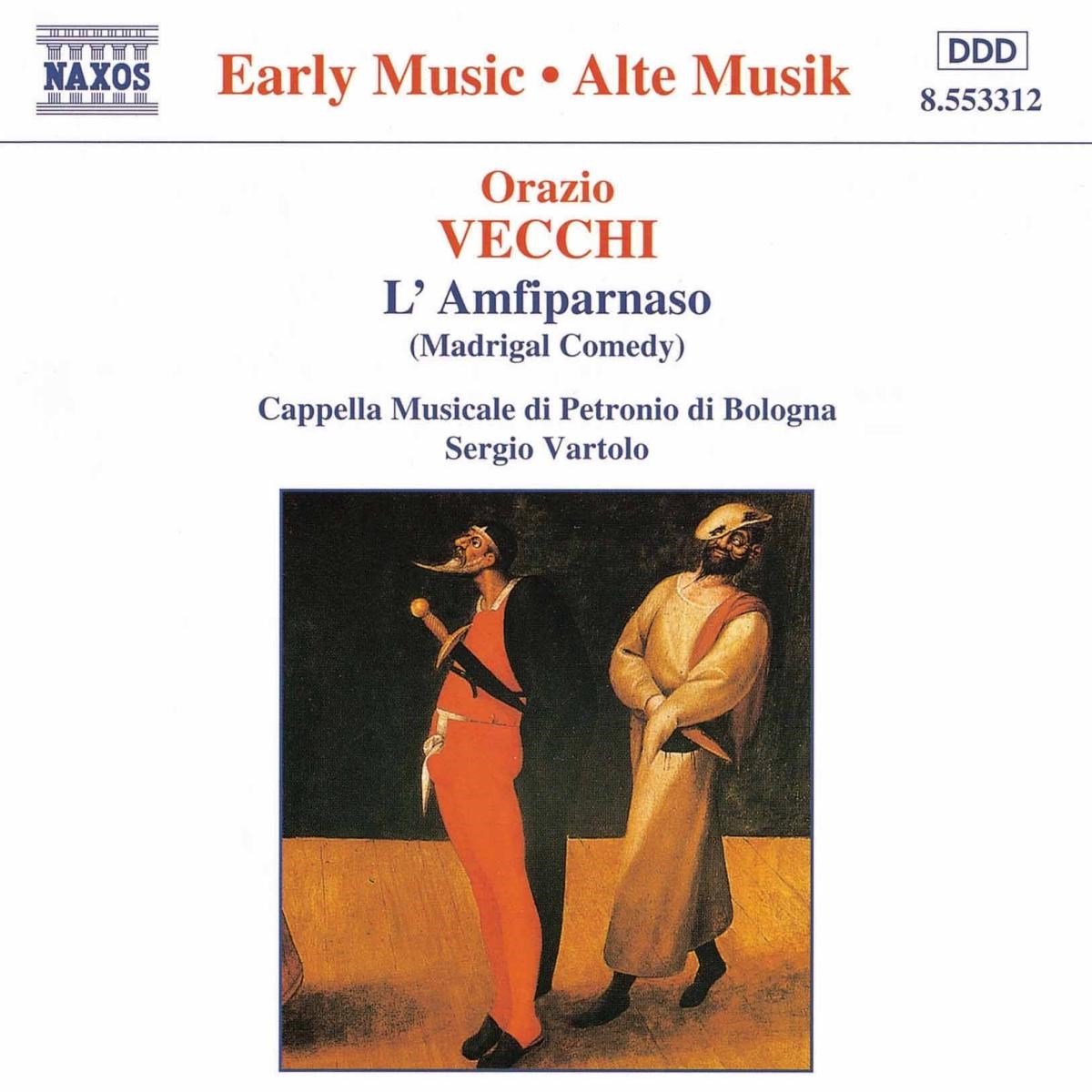 Cappella Musicale Di San Petronio Di Bologna, Sergio Vartolo - L'Amfiparnaso (CD)
